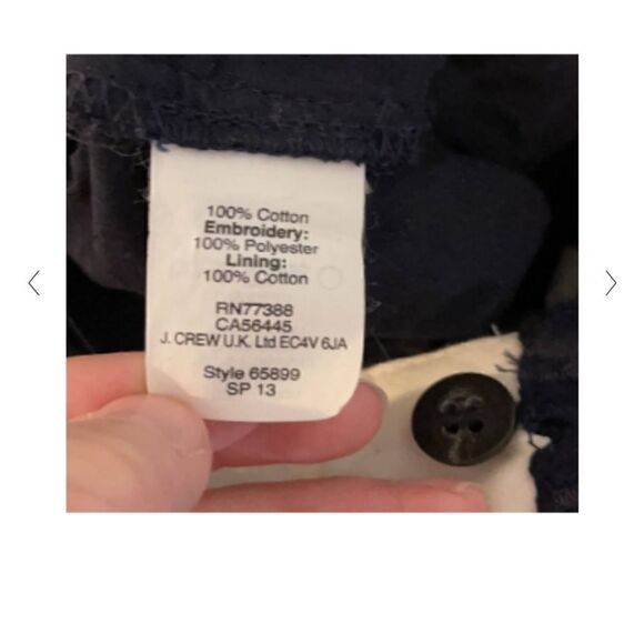 J CREW Eyelet Capri Pants - Picture 10 of 15